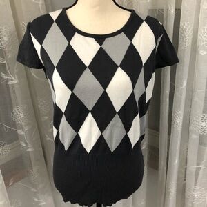 🎄 Beechers Brook vest  style diamond sweater SZ XL